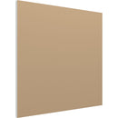 Vicoustic Flat Panel VMT Wall and Ceiling Acoustic Tile (Beige, 23.42 x 23.42 x 0.78", 8-Pack)