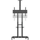 Kanto Living Rolling TV Cart with Height Adjustment for 55 to 86" Displays