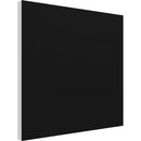 Vicoustic Flat Panel VMT Wall and Ceiling Acoustic Tile (Black, 23.42 x 23.42 x 1.57", 8-Pack)