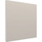 Vicoustic Flat Panel VMT Wall and Ceiling Acoustic Tile (Light Gray, 23.42 x 23.42 x 1.57", 8-Pack)