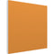 Vicoustic Flat Panel VMT Wall and Ceiling Acoustic Tile (Pumpkin Orange, 23.42 x 23.42 x 1.57", 8-Pack)