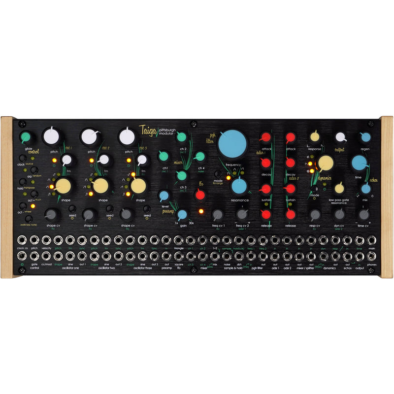 Pittsburgh Modular Taiga Analog Desktop Paraphonic Semimodular Synthesizer with Eurorack Compatibility