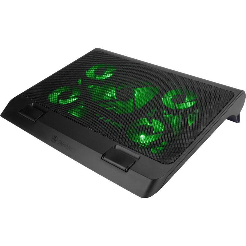 Enhance GX-C1 Laptop Cooling Stand (Green LED)