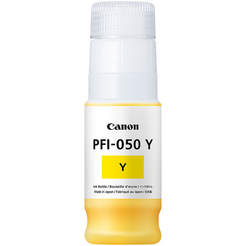 Canon PFI-050 Yellow Pigment Ink Tank for imagePROGRAF TC-20 (70mL)