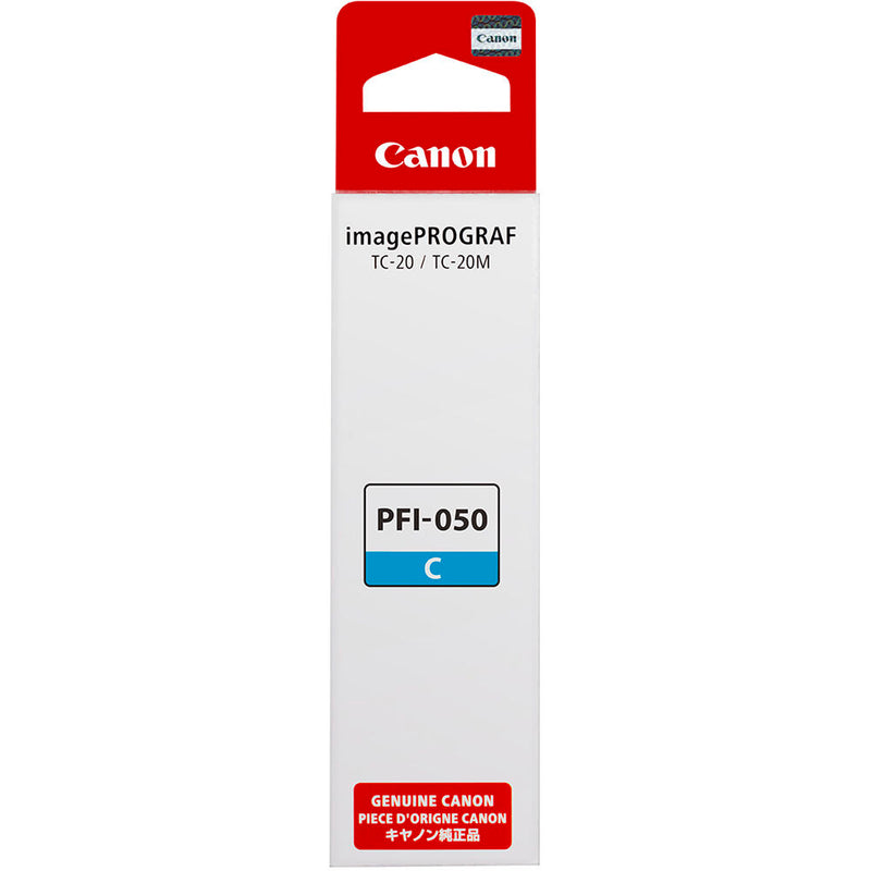 Canon PFI-050 Cyan Pigment Ink Tank for imagePROGRAF TC-20 (70mL)