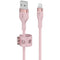 Belkin BoostCharge Pro Flex Lightning to USB-A Cable (6.6', Pink)