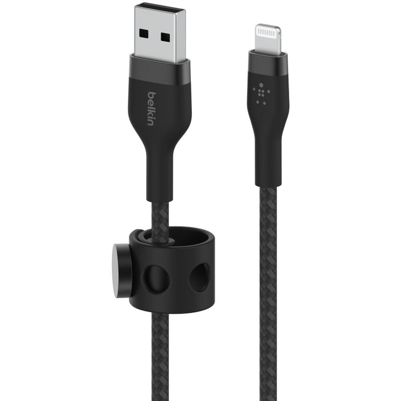 Belkin BoostCharge Pro Flex Lightning to USB-A Cable (9.8', Black)