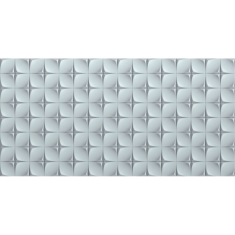 Vicoustic Wall/Ceiling Flat Panel VMT with Pattern 3D1, Off-White (46.85 x 23.43 x 0.787", 8-Pack)