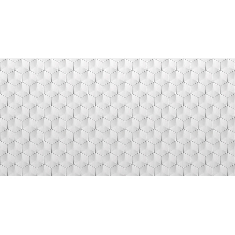 Vicoustic Wall/Ceiling Flat Panel VMT with Pattern 3D4, Off-White (46.85 x 23.43 x 0.787", 8-Pack)