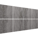 Vicoustic Wall/Ceiling Flat Panel VMT with Concrete, Pattern 3 (23.43 x 23.43 x 0.787", 8-Pack)