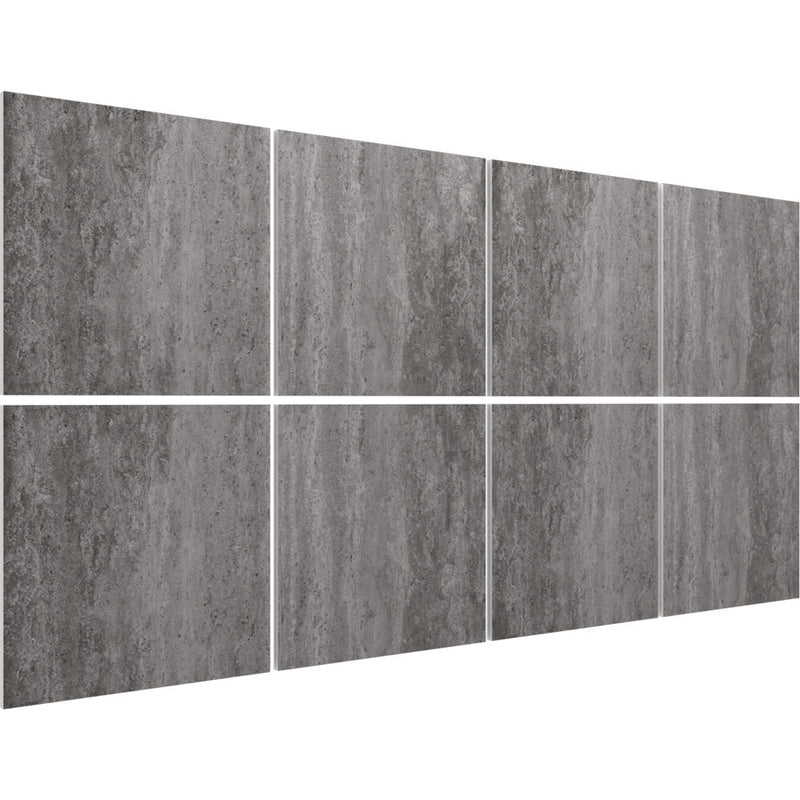 Vicoustic Wall/Ceiling Flat Panel VMT with Concrete, Pattern 3 (23.43 x 23.43 x 0.787", 8-Pack)