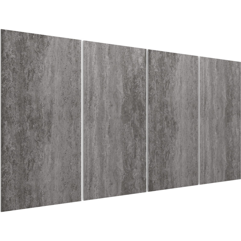 Vicoustic Wall/Ceiling Flat Panel VMT with Concrete, Pattern 3 (46.85 x 23.43 x 0.787", 8-Pack)