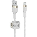 Belkin BoostCharge Pro Flex Lightning to USB-A Cable (9.8', White)