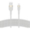 Belkin BoostCharge Pro Flex Lightning to USB-A Cable (9.8', White)