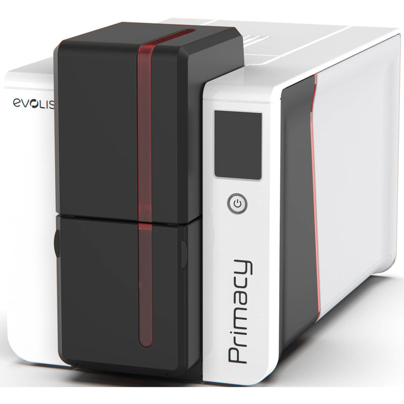 Evolis Primacy 2 Expert Dual-Sided ID Card Printer with LCD Touchscreen and Magnetic Stripe Encoder