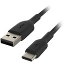 Belkin BoostCharge Braided USB-C to USB-A Cable (3.3', Black)