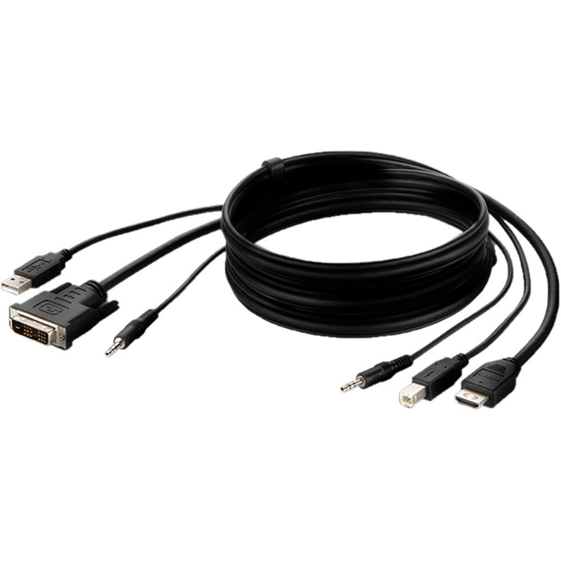 Belkin Single-Head DVI-I to HDMI Combo Cable Kit (6')