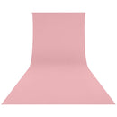 Westcott Wrinkle-Resistant Backdrop (Blush Pink, 9 x 20')