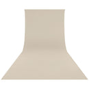 Westcott Wrinkle-Resistant Backdrop (Buttermilk White, 9 x 20')