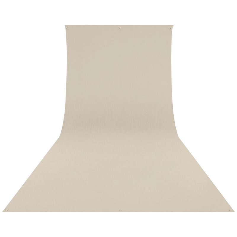 Westcott Wrinkle-Resistant Backdrop (Buttermilk White, 9 x 20')