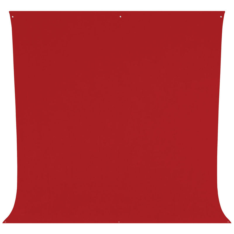 Westcott Wrinkle-Resistant Backdrop (Scarlet Red, 9 x 10')