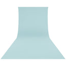 Westcott Wrinkle-Resistant Backdrop (Pastel Blue, 9 x 20')