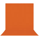 Westcott Wrinkle-Resistant Backdrop (Tiger Orange, 8 x 13')