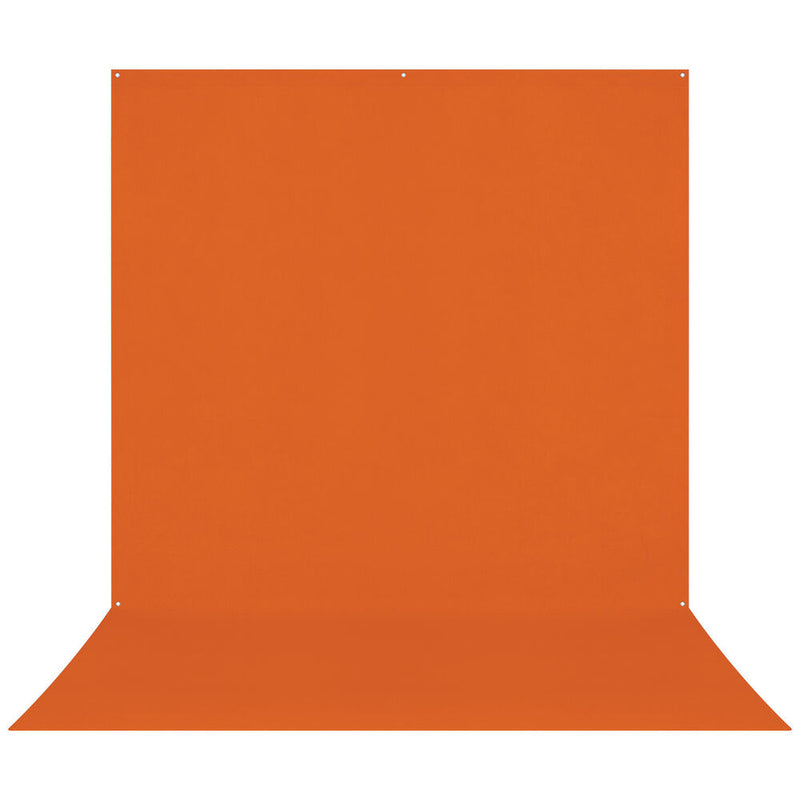 Westcott Wrinkle-Resistant Backdrop (Tiger Orange, 8 x 13')