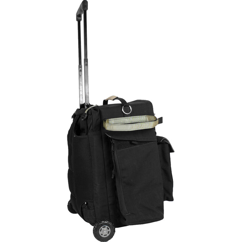 PortaBrace Lightweight Rigid-Frame Backpack with Off-Road Wheels for RED RAVEN