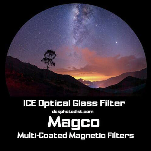 Ice Magco Magnetic ND Filter Stack Set with Caps and Wallet (82mm, 2 to 10-Stop)