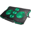 Enhance Cryogen 2 Laptop Cooling Stand (Green LED)