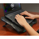 Enhance Cryogen 5 Laptop Cooling Stand (Green LED)