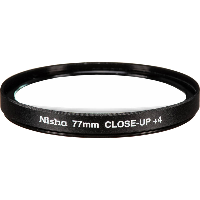 Nisha 77mm Close-Up Lens Set (+1, +2, +4, Macro)