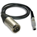 Hawk-Woods 4-Pin XLR Male to 4-Pin LEMO OB Male Cable (11.8")