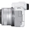 Canon EOS R50 Mirrorless Camera with 18-45mm Lens (White)