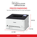 Canon imageCLASS LBP632Cdw Wireless Color Laser Printer