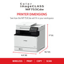 Canon imageCLASS MF753Cdw Multifunction Wireless Color Laser Printer