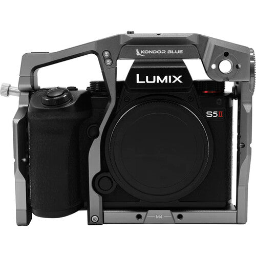 Kondor Blue Camera Cage for Panasonic Lumix S5II/X (Space Gray)