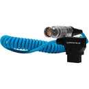 Kondor Blue Coiled D-Tap to ARRI ALEXA Mini Power Cable (16-32")