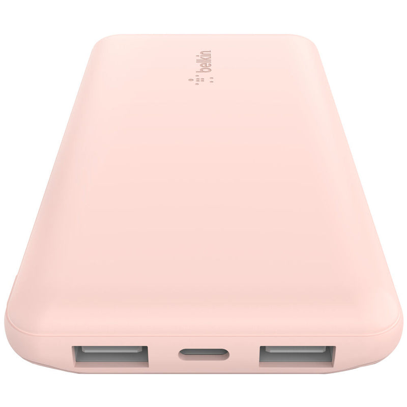 Belkin BoostCharge USB-C Power Bank (10,000mAh, 15W, Rose Gold)