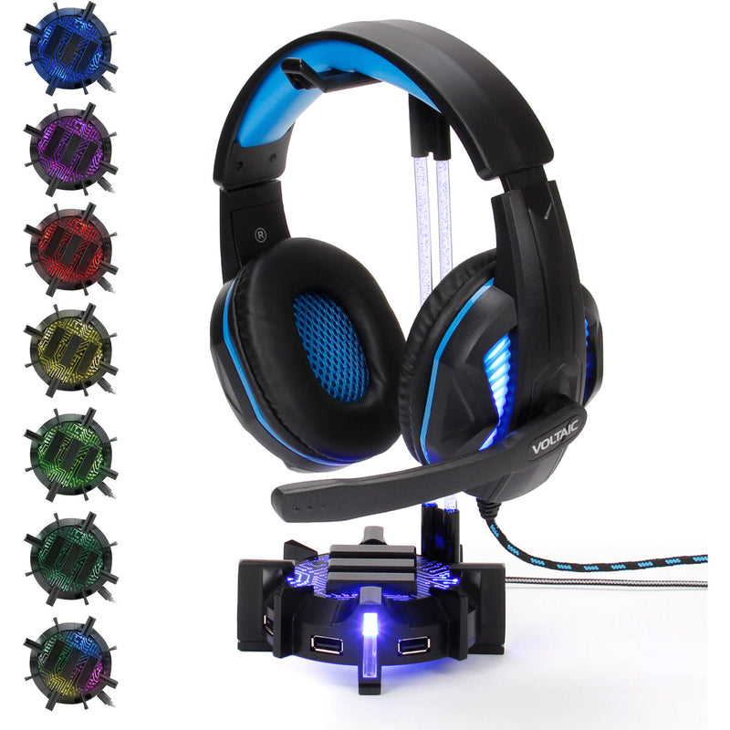 Enhance Gaming Headset Stand and Gaming Hub