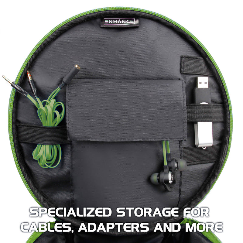 Enhance Gaming Headset Case (Green)