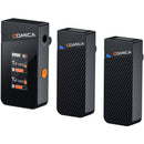 Comica Audio Vimo C2 Mini 2-Person Wireless Microphone System for Cameras and Smartphones with 3.5mm (2.4 GHz)