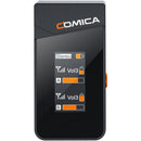 Comica Audio Vimo C3 Mini 2-Person Wireless Microphone System for Cameras Smartphones with 3.5mm (Black, 2.4 GHz)