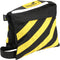 Impact Filled Saddle Sandbag (20 lb, Caution Striped)