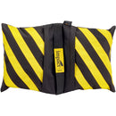 Impact Filled Saddle Sandbag (20 lb, Caution Striped)