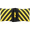 Impact Filled Saddle Sandbag (25 lb, Caution Striped)