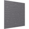 Vicoustic VicWallpaper VMT Acoustic Wallpaper Symmetric (Gray, 23.43 x 23.43 x 0.39", 8-Pack)