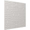 Vicoustic VicWallpaper VMT Acoustic Wallpaper Symmetric (Light Gray, 23.43 x 23.43 x 0.39", 8-Pack)