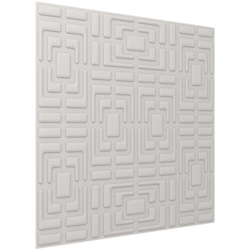 Vicoustic VicWallpaper VMT Acoustic Wallpaper Symmetric (Light Gray, 23.43 x 23.43 x 0.39", 8-Pack)